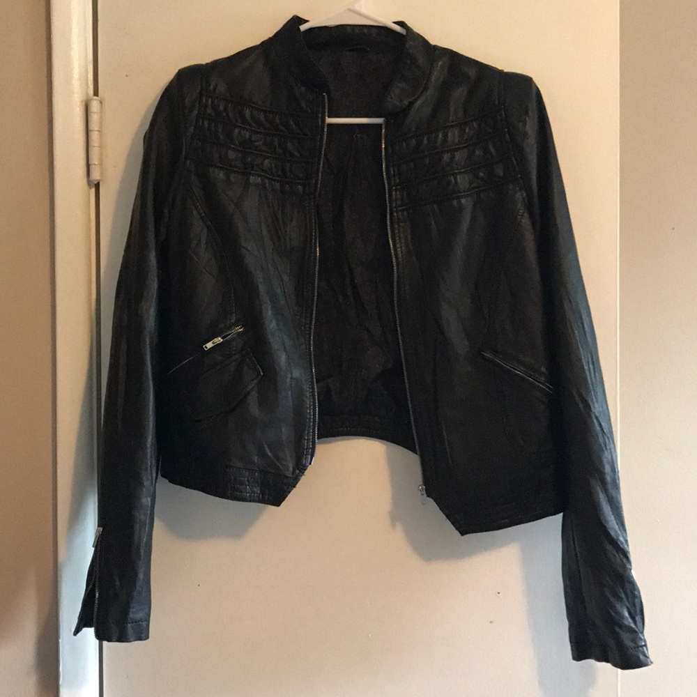 Leather jacket